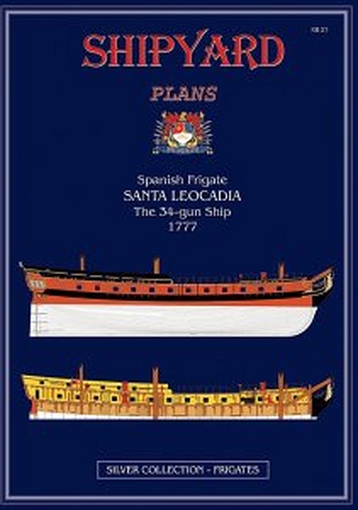 Plan Frigate Santa Leocadia 1777 - SHIPYARD